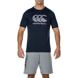 Canterbury Heren T-shirt Vapodri training met groot logo print