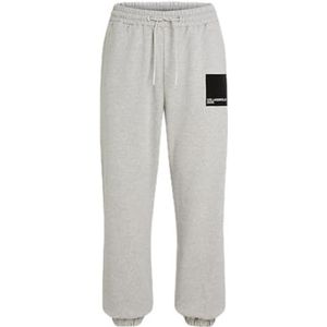 Karl Lagerfeld Jeans, Heren, Box Logo Sweatpant, Regular Fit, Grijs, L