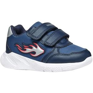 Geox Babyjongens B Sprintye Boy A Sneakers, blauw, 21 EU