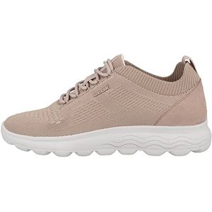 Geox D Spherica Dames Sneaker, Nude, 42 EU