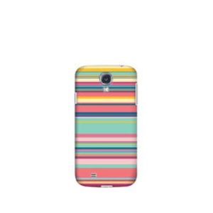 Krusell 89860 Print Cover voor Samsung Galaxy S4 pink stripe