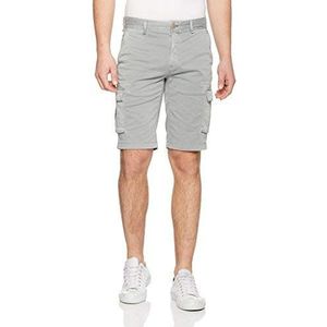 Tommy Jeans Heren LW STRAIGHT CARGO SHORT 14 Shorts, grijs (Alloy 011), 48 NL (Fabrikant maat: NI31)