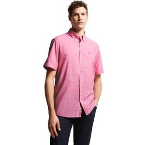 bugatti Vrijetijdshemd voor heren, 1:2 mouw, roze-740, M