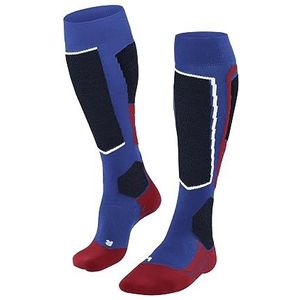 FALKE Heren Skisokken SK2 Intermediate Vegan M Kh lyocell functioneel materiaal warm dik 1 paar, Blauw Olympic 6940, 44-45