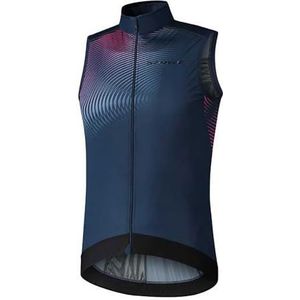 SHIMANO S-phyre Wind Winter Vest Print Vest Unisex Volwassenen
