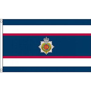 Britse Leger Royal Transport Corps vlag 150x90cm - Britse RCT vlag 90 x 150 cm - Vlaggen - AZ VLAG