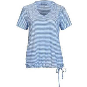 killtec Dames Functioneel T-shirt Lilleo WMN TSHRT F, light ocean, 52, 37010-000