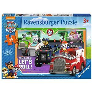 Ravensburger 8617 Paw Patrol 35-delige puzzel voor kinderen vanaf 3 jaar