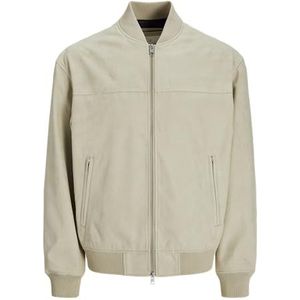 JACK & JONES Jprccfrank Bomberjack voor heren, White Pepper, XL