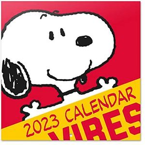 Grupo Erik CP23009 Kalender 2023 Snoopy - Broschürenkalender 2023 30x30 cm - Fsc-gecertificeerde wandkalender - Wandkalender 12 Maanden + poster