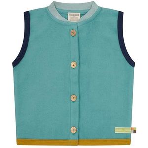 loud + proud Vest van katoen-fleece, GOTS-gecertificeerd