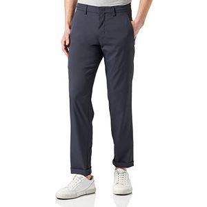 BOSS Spectre Slim-fit broek voor heren in waterafstotende stretch twill, Blauw, 52