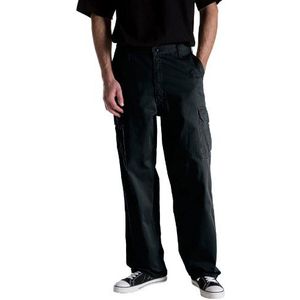 Dickies Losse-fit cargobroek voor heren, Zwart, 42W / 32L