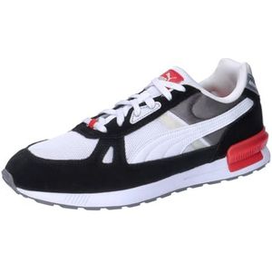 PUMA Unisex Graviton Pro Sneaker, Puma Black PUMA Wit gietijzer voor alle tijden, rood, 37 EU