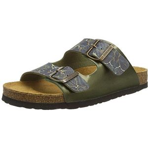 Dr. Brinkmann 700849 damesslippers, groen, 36 EU