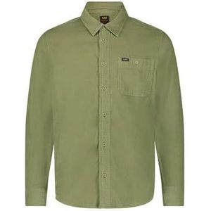 Lee heren leesure shirt, mercantile green, XL