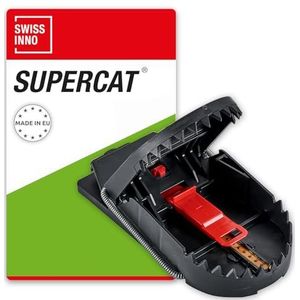 Rattenval PRO SuperCat: soortgeschikte en efficiënte rattenafvoer zonder vangsten te missen, niet giftig.