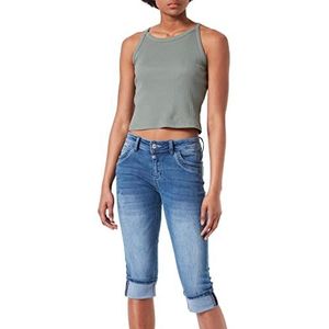 Timezone Dames Slim TaliTZ 3/4, Mountain Blue Wash, 28W Regular