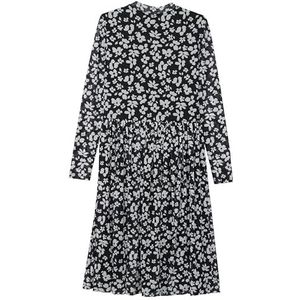 s.Oliver meisjesjurk met mesh-patroon, 99a1 zwart, 170