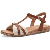 s.Oliver 5-28111-42 Damessandalen, beige, 41 EU