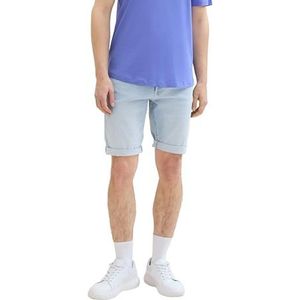 TOM TAILOR Denim Heren bermuda jeans shorts, 10118 - Used Light Stone Blue Denim, XL