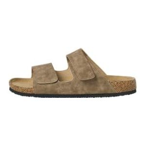 Jack & Jones - Jfwcentral Strap - Sandalen - Grijs - Klittenbandsluiting
