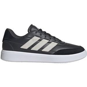 adidas Heren Courtblock Shoes, carbon/Cloud white/core black, 44 2/3 EU