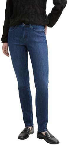 TOM TAILOR - Alexa Slim - Jeans - Dark Blue Denim