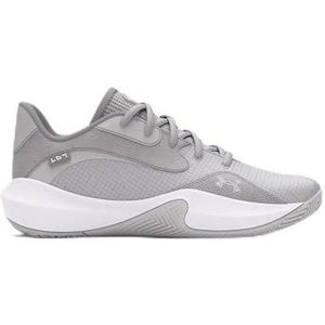 Under Armour Unisex Ua Lockdown 7 Low Sneaker, Halo Grijs Verre Grijs Halo Grijs, 12.5 UK