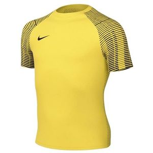 Nike Uniseks-Kind Short Sleeve Top Y Nk Df Academy Jsy Ss, Tour Geel/Zwart/Zwart, DH8369-719, XS