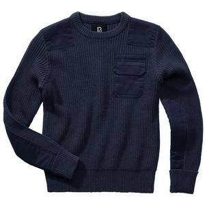 Brandit unisex kinderen kinderen Bw Pullover Pullover Sweatshirt, Marineblauw, 170-176