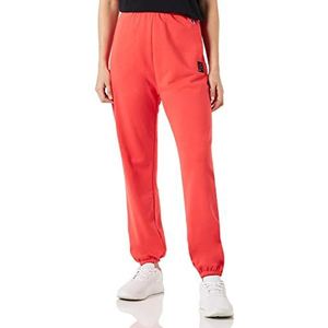 Champion Rochester 1919-Made with Love High Waist Boyfriend elastische cuff trainingsbroek, roze Cayenne (CYE), L voor dames, Cayenne Roze (Cye), L