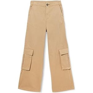 s.Oliver Junior Meisjes Cargo Broek Brown 176/SLIM, bruin, 176 cm