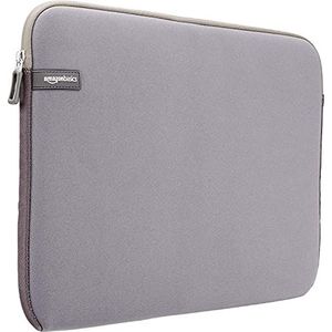 Amazon Basics Laptophoes, 39,6 cm, grijs