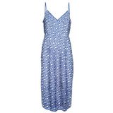 VERO MODA - Jurk 'SONEY' - Blauw/Wit - 3/4 Lengte - Mouwloos