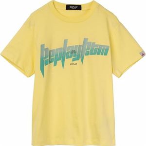 Replay Jongens T-shirt, 750 citroen, 8 Jaar