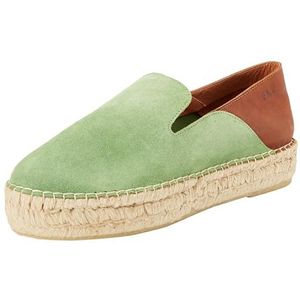 Fly London Dames PULY522FLY schoenen, Spearmint/TAN, 36 EU, Groene munt Tan, 36 EU