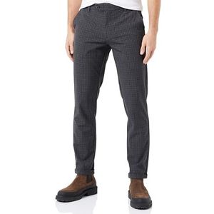 Bestseller A/S Jpstmarco Jjconnor Noos Chinobroek voor heren, Concrete Grey/Checks:check, 27W x 30L