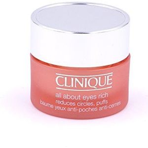 Clinique All About Eyes Rich voor Vrouwen, Vermindert Kringen, 15 ml