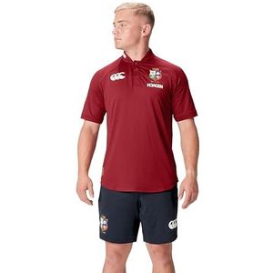 Canterbury - British and Irish Lions - Poloshirt - Rood - Katoen
