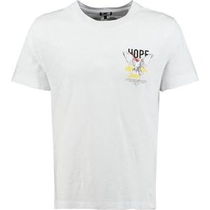 KEYLARGO - MT KLHOPE - T-shirt - Wit - Ronde Hals - Loose Fit