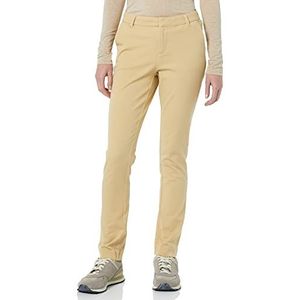 Amazon Essentials Vrouwen Bi-Stretch Volledige Lengte Rechte Pijpen Broek, Tan, 0