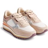 Gioseppo - Foley - Sneakers - Suède - Glanzend Detail - Platformhoogte 3.2 cm