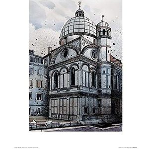 De Art Group Jack de Flipper (Venetië I) -Art Print 30 x 40cm