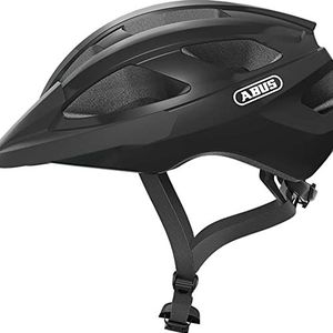 ABUS Macator Racefiets Helm - Sportieve Fietshelm voor Beginners - Voor Dames en Heren - Zwart, Maat S