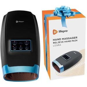 LifePro Handmassageapparaat voor artritis, carpale tunnel en stijve gewrichten, hand-, pols- en vingermassageapparaat met warmte en compressie, artritispijnverlichting voor handen, drukpunttherapie