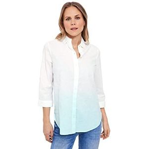 Cecil Linnen blouse, muntgroen, L