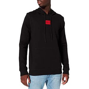 HUGO - Daratschi214 - Sweatshirt - Zwart - 100% Katoen, Capuchon, Kangoeroezak