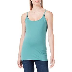 Noppies Maternity Dames Strap Top Berlin Nursing Shirt/Cami Shirt, deep sea-P986, L