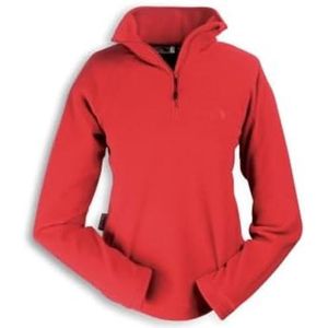 Tatonka Essential dames ""Ituna 1/2Zip Pullover Women"" fleece pullover, maat 40, kersenrood